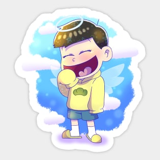 Osomatsu-san : Jyushimatsu Chibi (Angel) Sticker